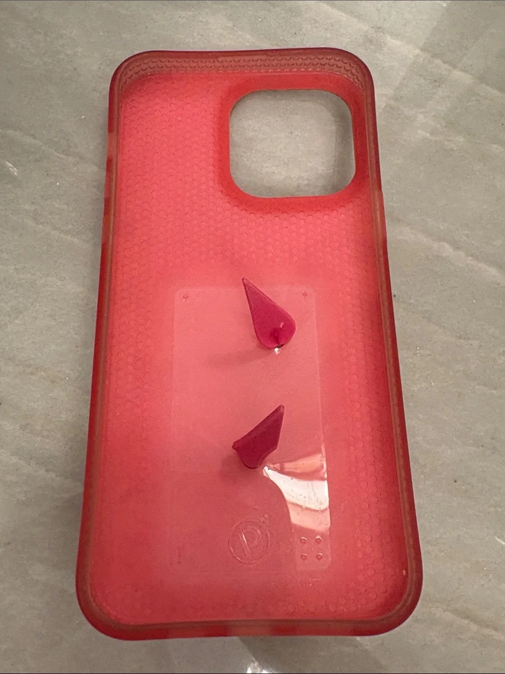 Loopy Case Floral with Pink Loop Grip and Teal Accents iPhone 14 Pro Max